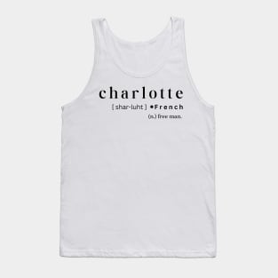 Charlotte Tank Top